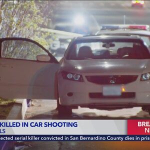 Passenger fatally shot by suspect who followed car in Los Angeles
