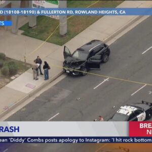Pedestrian fatally struck by SUV in Rowland Heights area