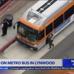Person stabbed at Metro bus stop in Lynwood