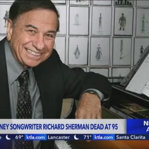 Disney legend Richard Sherman, songwriter of ‘Mary Poppins’ and ‘It’s a Small World,’ dies at 95