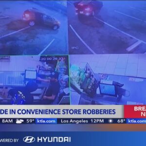 Several arrests made in string of convenience store robberies in SoCal