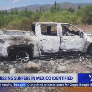 Three tourists surfing in Mexico were killed for truck's tires