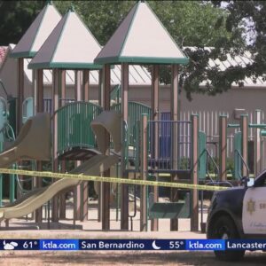 Toddler dies after being found unresponsive at park in Palmdale