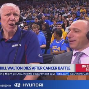 UCLA, NBA great Bill Walton dead at 71