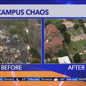 UCLA solidarity encampment dismantled, hundreds arrested