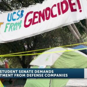 UCSB Student Senate issues resolution calling for defense contractor divestment and financial ...
