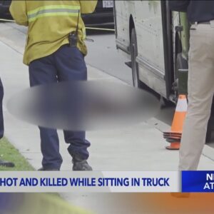 UPS driver shot, killed while sitting in his van