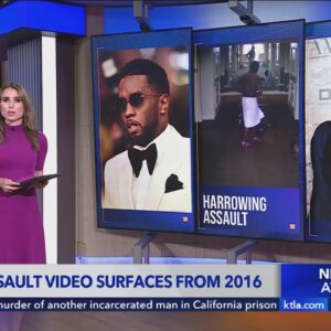 Video shows Diddy physically assaulting Cassie in 2016 at L.A. hotel