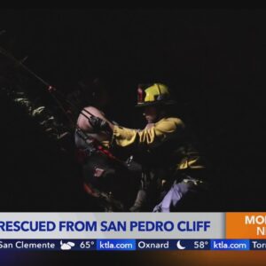 1 dead, 1 rescued after falling off cliff in San Pedro 