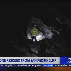 1 dead, 1 rescued from cliff in San Pedro