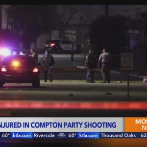 1 killed, 4 injured in Compton party shooting