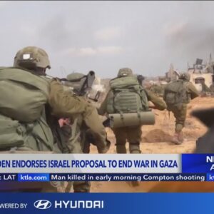 Biden speaks on Israeli proposal to end war
