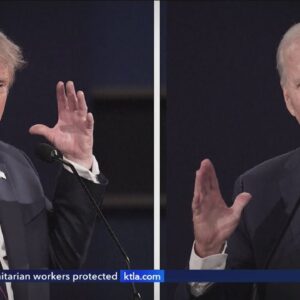 Biden, Trump set to face off in first presidential debate