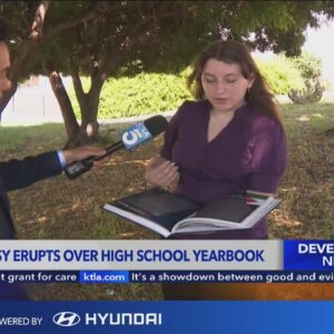 Controversy erupts over high school yearbook in SoCal