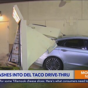 Del Taco drive-thru mishap leads to damaged vehicles, property 