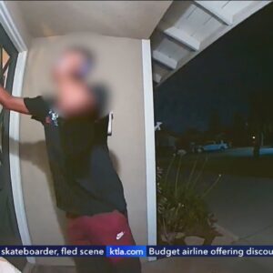 Video captures teens attempting to burglarize San Bernardino County home