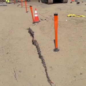 Cracked pavement leads to hard closure of Highway 154 near San Antonio Road