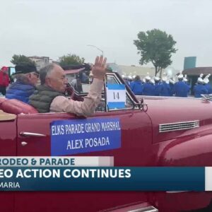Hundreds of people gather for the 81st Annual Santa Maria Elks Rodeo Parade