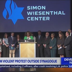 Fallout from violence outside L.A. synagogue continues