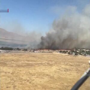 Fire teams responding to 160-acre vegetation fire in New Cuyama Friday