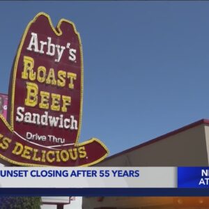 Hollywood Arby's location closes after 55 years