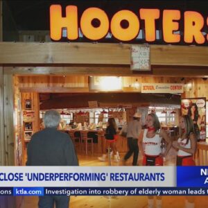 Hooters closes several underperforming locations