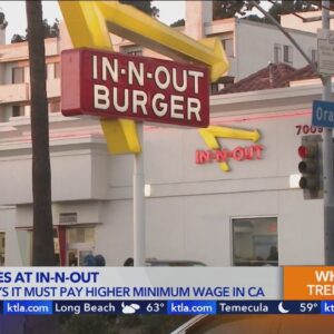 In-N-Out raises prices in response to $20 minimum wage