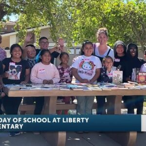 Last day of school at Liberty Elementary