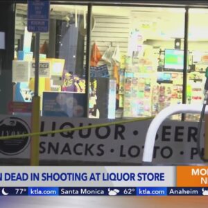 Man gunned down outside Santa Clarita liquor store