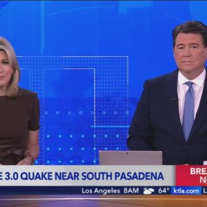 Mild earthquake shakes Los Angeles