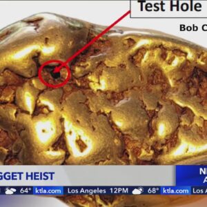 Nearly 2-pound gold nugget stolen from Long Beach collectibles show