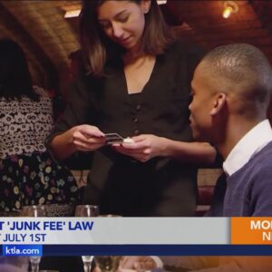 New state law will require restaurants to disclose 'junk fees' upfront