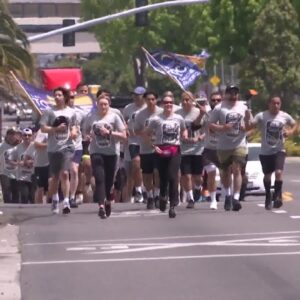Law enforcement carries Special Olympics 'Flame of Hope' through Santa Maria in first ...