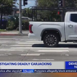 Police investigating deadly carjacking in Long Beach