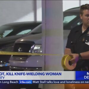 Police shoot, kill knife-wielding woman