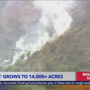 'Post Fire' grows to more than 14,000 acres