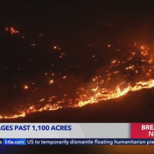 Rapidly growing Hesperia wildfire prompts evacuations