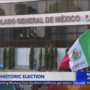 Voters reporting issues at Los Angeles Mexican consulate during historic election