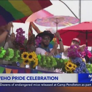 'The party is just getting started': WeHo Pride Parade wraps up after 3 hours of fun