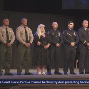San Bernardino County Sheriff honors local heroes