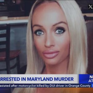 Suspect arrested in Maryland murder