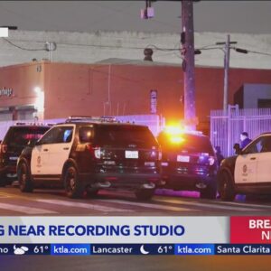 Police investigating after shots fired inside crowded recording studio in downtown L.A.