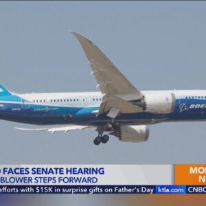 Boeing CEO set to testify before Senate amid safety concerns, new whistleblower claims