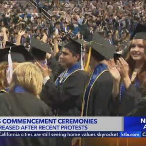 UCLA graduations go smoothly with increased security presence