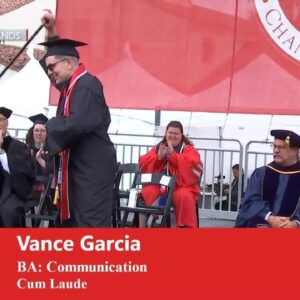Vance Garcia lives to tell his graduation story