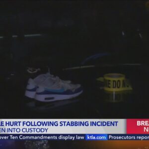 Vandalism suspect among 3 stabbed in Long Beach