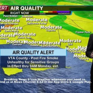 Winds continue Monday, fire hazard conditions