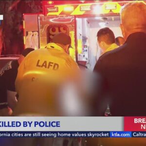 Woman shot, killed after threatening family with knife: LAPD 