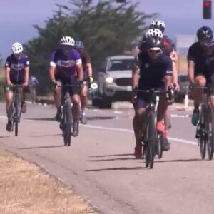 Hundreds of bicyclists passing through the Central Coast this week during annual AIDS ...