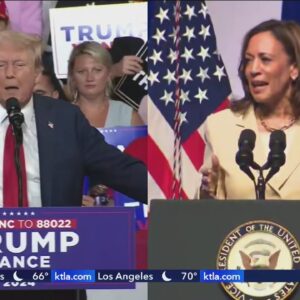 Kamala Harris, Donald Trump hit campaign trail for 2024 presidential election